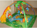 Fisher Price Rainforest Melodies and Lights Gym NEW